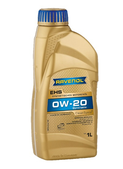 Моторное масло RAVENOL 4014835858077 EHS 0W-20 1л, 