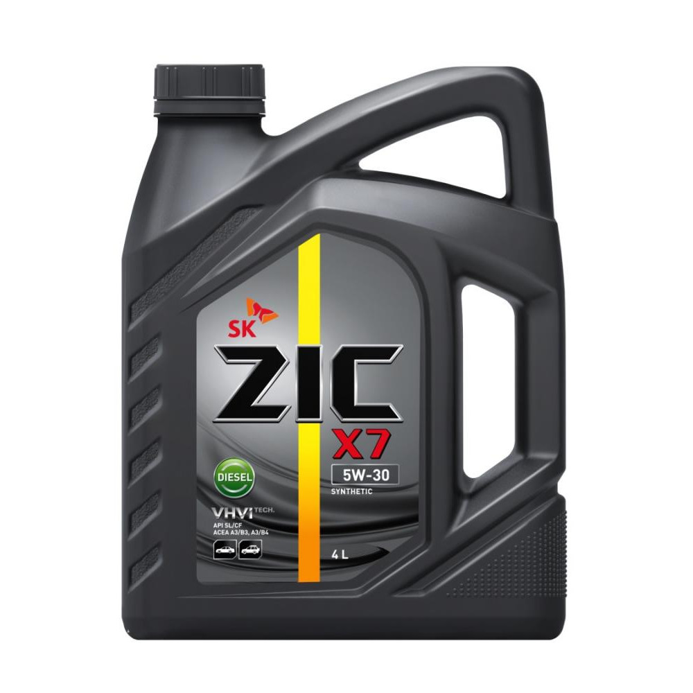 Масло моторное Zic Зик X7 Diesel 5W-30 4л 162610, Масла моторные
