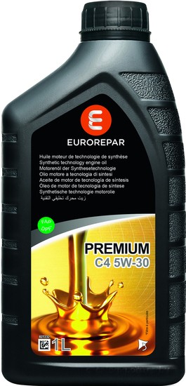 Масло моторное Eurorepar Premium C4 5W-30 1 л, Масла моторные