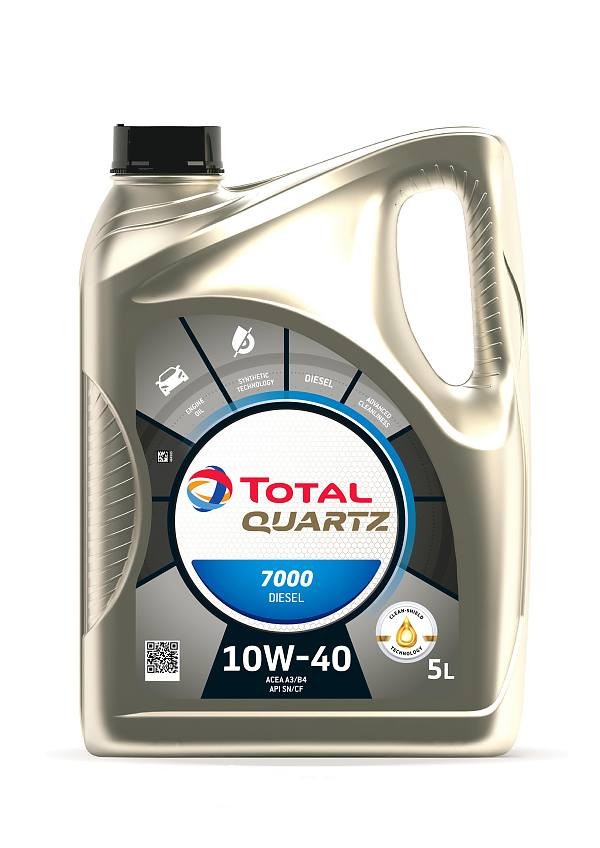 Масло моторное Total QUARTZ Diesel 7000 10W-40 5л 214108