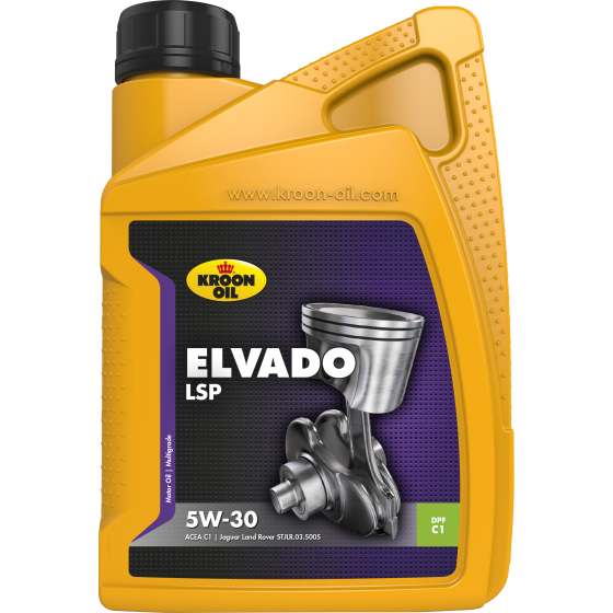 Масло моторное Kroon-Oil Elvado LSP 5W-30 1л 33482, 