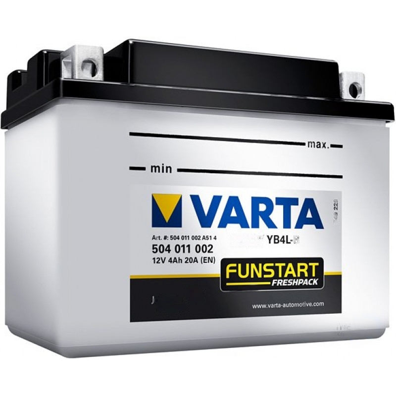 Аккумулятор Varta 504011002 FP 12V 4Ah 20A, Varta
