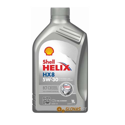 Масло моторное Shell Helix HX8 ECT C3 5W-30 550046663 1л, Масла моторные