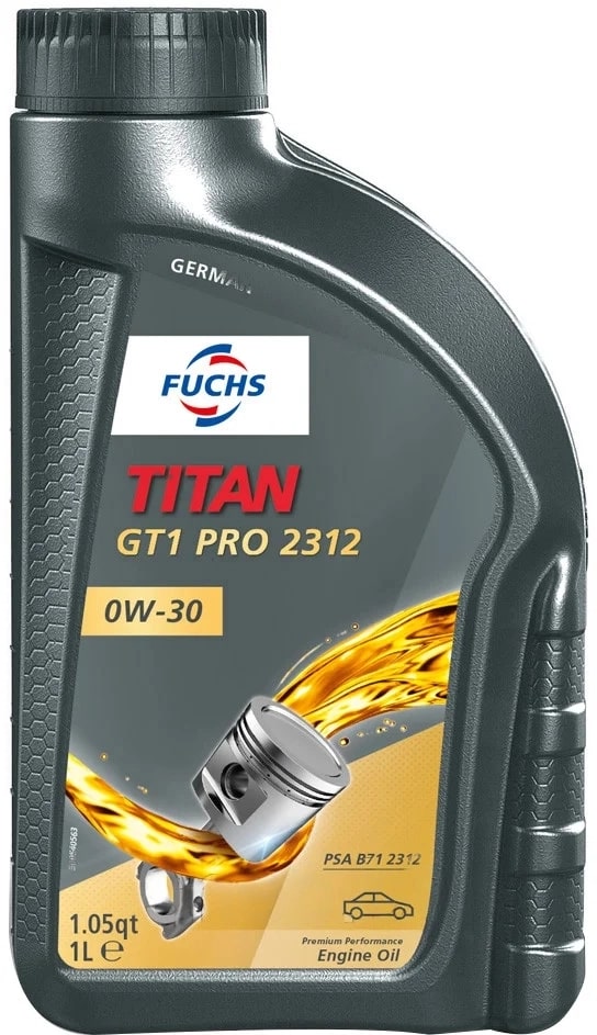 Масло моторное Fuchs Titan GT1 Pro 2312 0W-30 602010650 1 л