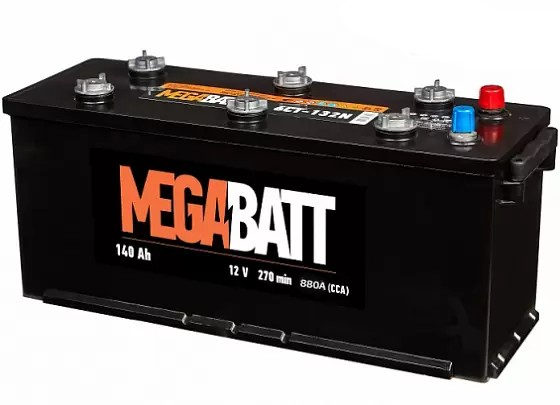 Аккумулятор Mega Batt 6СТ-140А 140Аh 880A L+, Mega Batt