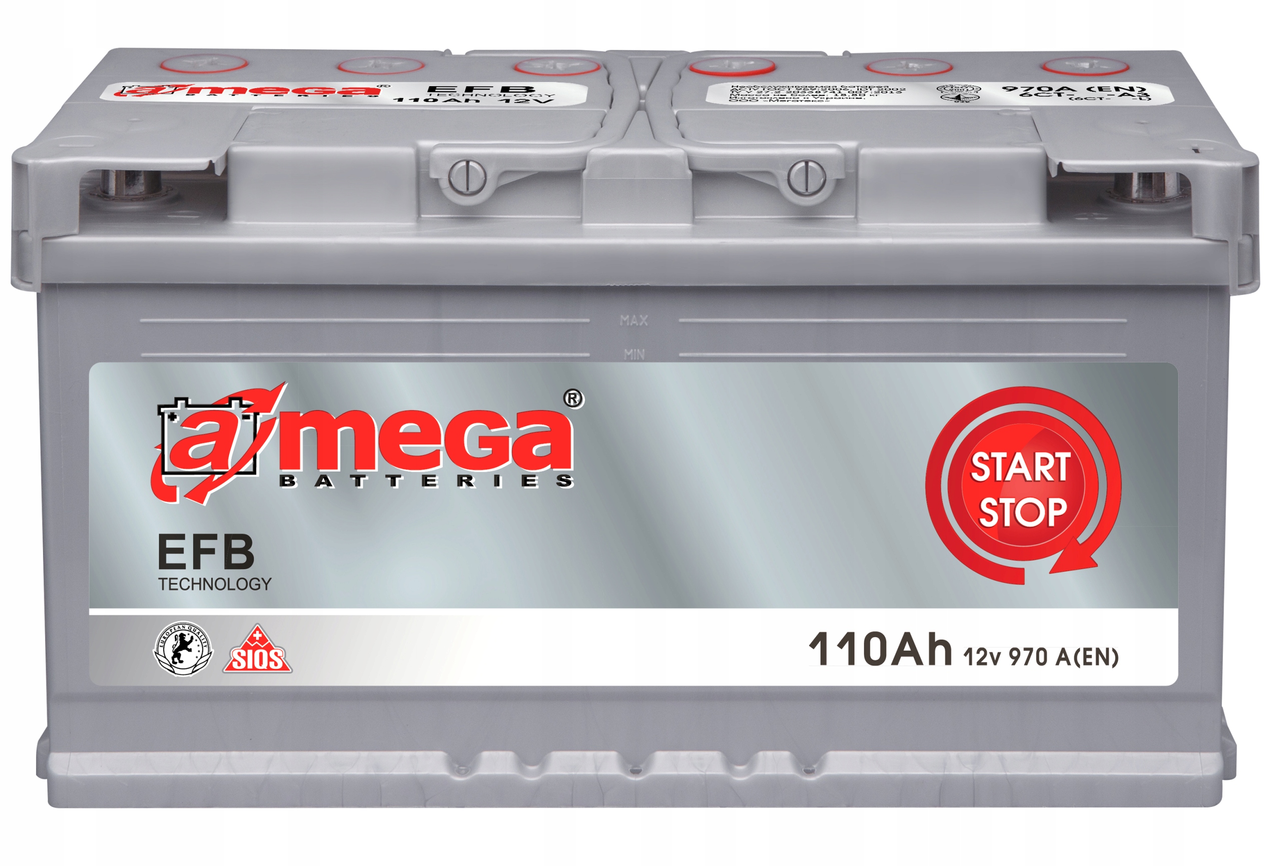 Аккумулятор A-mega AEFB 110.0 EFB 110Ah 970A, A-mega