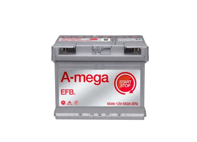 Аккумулятор A-mega AEFB 65.0 EFB 65Ah 650A, A-mega