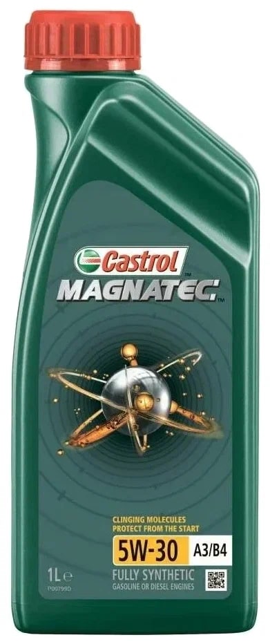 Масло моторное Castrol Кастрол Magnatec Stop-Start 5W-30 A3/B4 1 л, Масла моторные