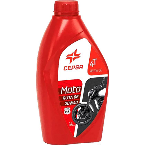 Масло моторное Cepsa MOTO 4T RUTA 514244191 20W-40 1л