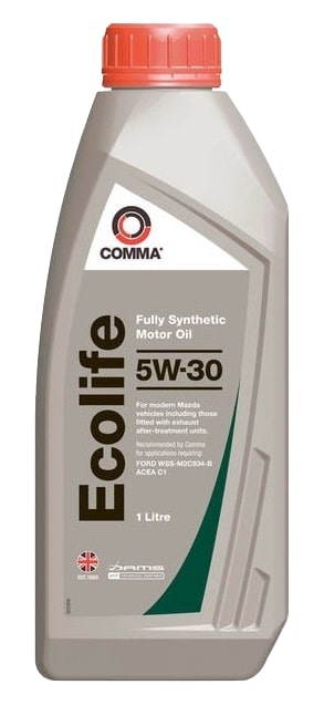 Масло моторное Comma Комма ECOLIFE 5W-30 1л ECL1L, Масла моторные