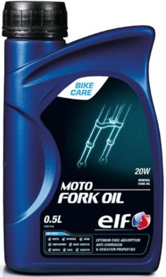 Жидкость гидравлическая Elf Moto Fork Oil 20W 0.5 л