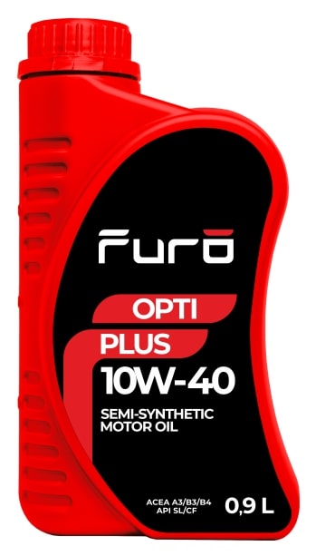 Масло моторное Furo OPTI PLUS 10W-40 900 мл 10W40FR008, Масла моторные