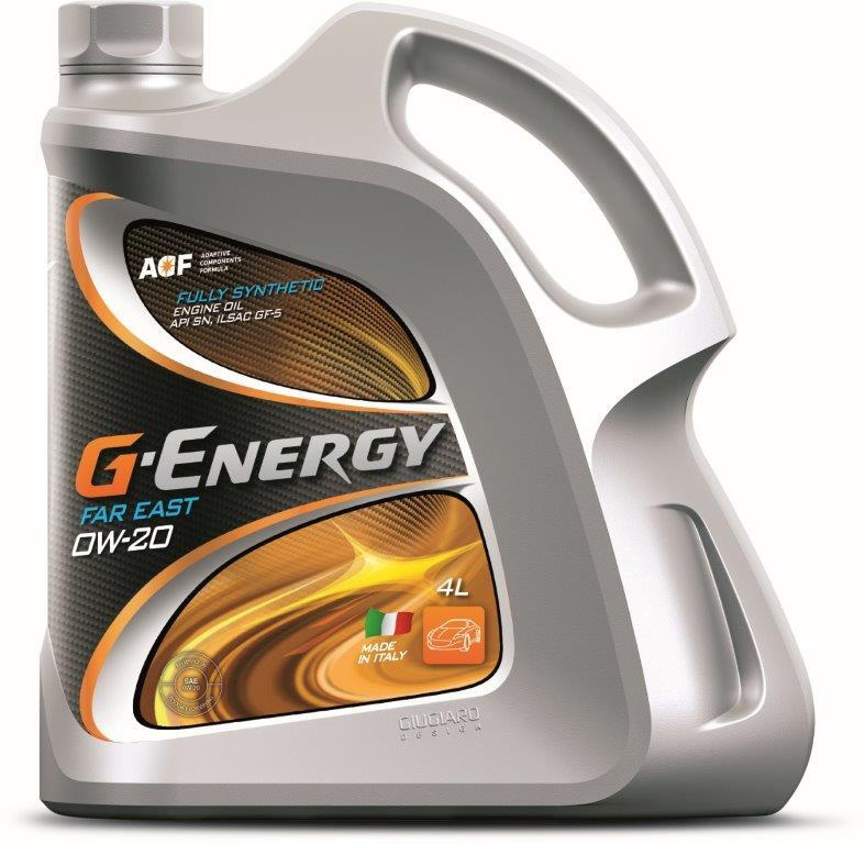 Масло моторное G-Energy Synthetic Far East 0W-20 4 л