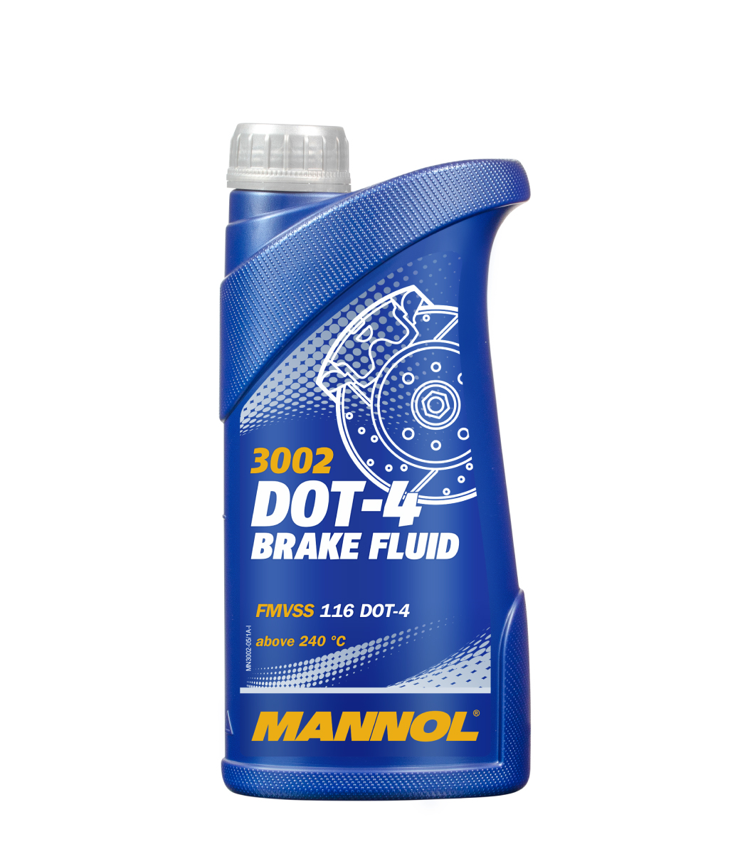 Жидкость тормозная Mannol 3002 Brake Fluid DOT-4 1 л, 