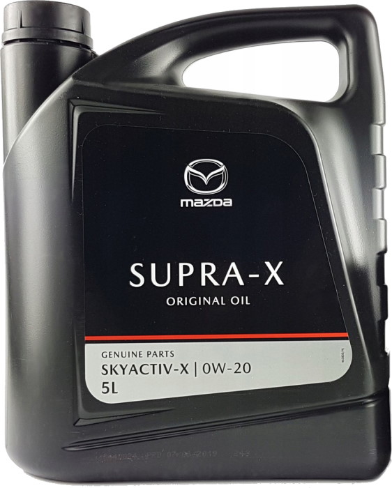 Масло моторное Mazda Original Oil Supra-X SkyActiv 0W-20 5 л