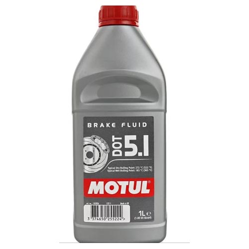 Жидкость тормозная Motul Brake Fluid DOT 5.1 1л 105836, Жидкости тормозные