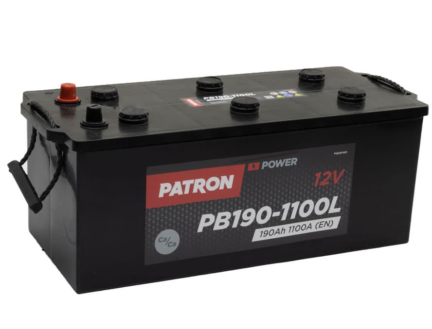 Аккумулятор Patron PB190-1100L 12V 190AH 1100A ETN 1(L+), Patron