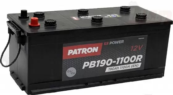 Аккумулятор Patron PB190-1100R 12V 190AH 1100A ETN 4(R+), Patron