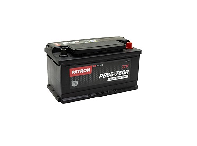 Аккумулятор Patron PB85-760R 12V 85AH 760A (R+) B13, Patron