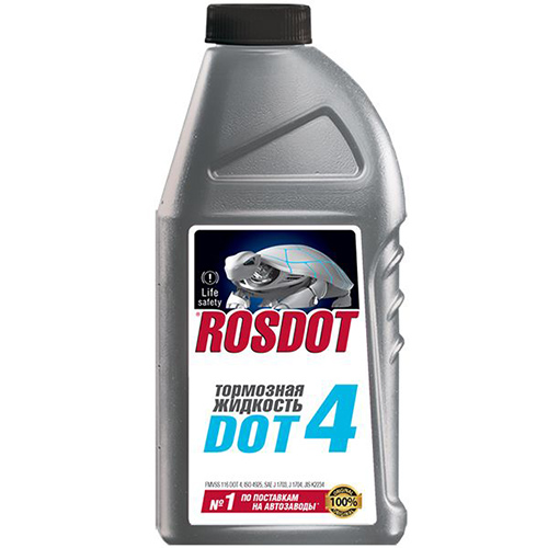 Жидкость тормозная ROSDOT-4 0,455кг, 
