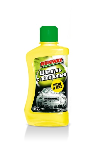 Шампунь с полиролью Runway RW2505 250 мл
