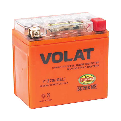 Аккумулятор Volat YTZ7S (iGEL) 12V 6Ah 100A R+, Volat